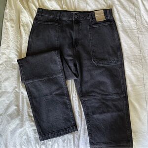 Madewell The ‘90s Straight Utility Jean in Camplin Wash